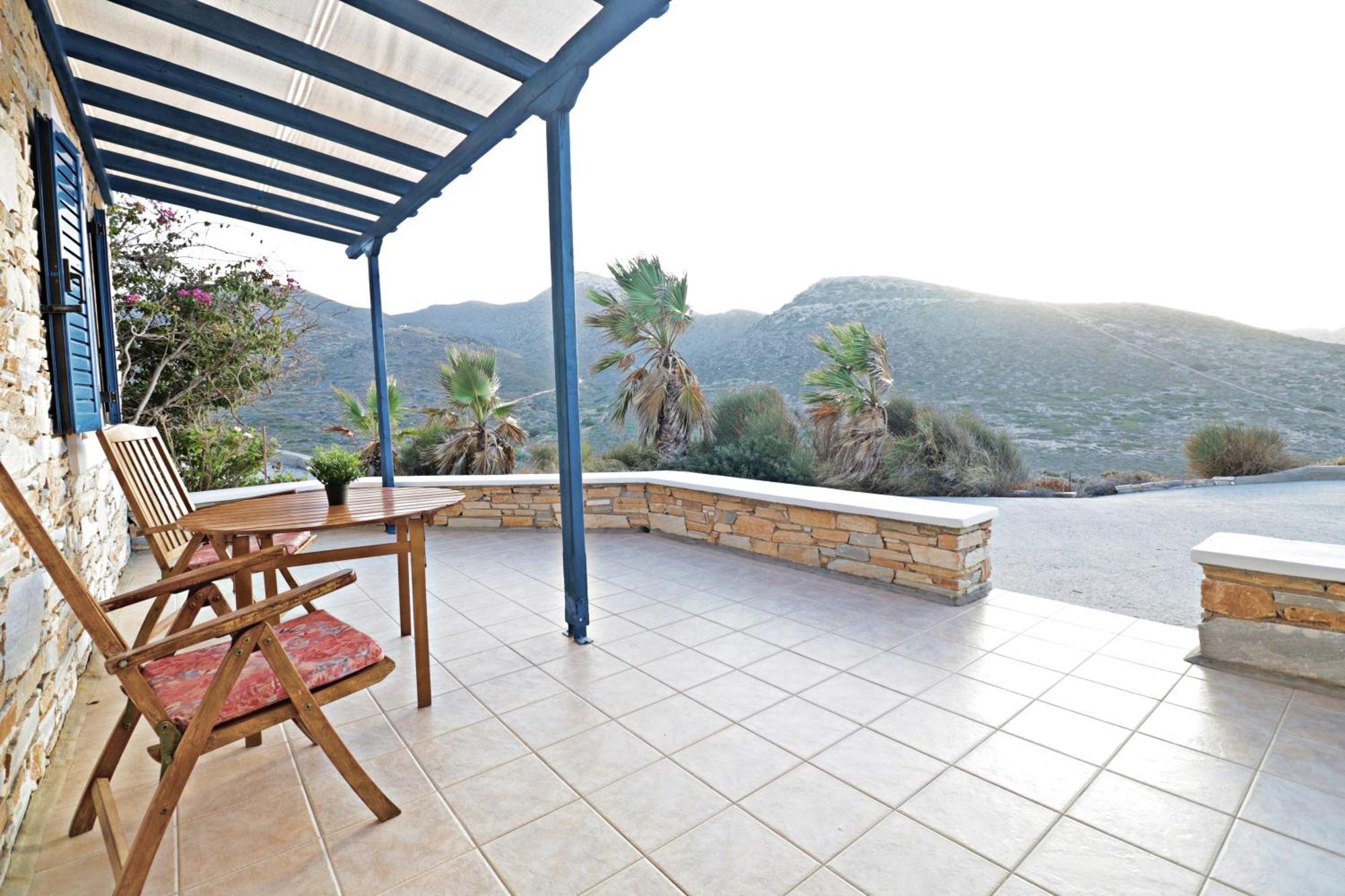 Unique Off Grid Seafront Villa Chora  Exterior photo